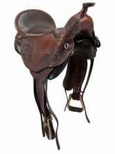 18 Inch Used DP Quantum Short And Light Trail Saddle Adjustable Flex Tree