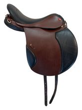 18 Inch Used Duett Companion Jumping Saddle Wide Tree