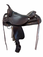 18 Inch Used High Horse By Circle Y Mineral Wells Trail Saddle Wide Tree 6812