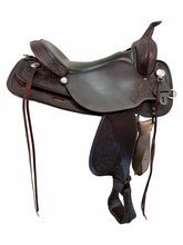 18 Inch Used High Horse By Circle Y Mineral Wells Trail Saddle Wide Tree 6812