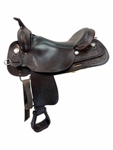18 Inch Used High Horse By Circle Y Mineral Wells Trail Saddle Wide Tree 6812
