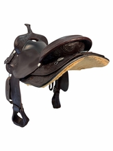 18 Inch Used High Horse By Circle Y Mineral Wells Trail Saddle Wide Tree 6812