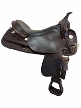 18 Inch Used High Horse By Circle Y Mineral Wells Trail Saddle Wide Tree 6812