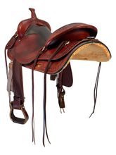 SOLD 2025/12/07   18 Inch Used Circle Y High Horse Dusty Road Trail Saddle 6822