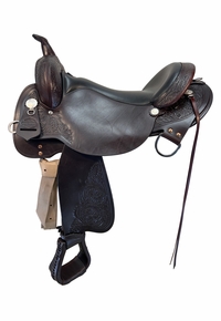 18 Inch Used High Horse Round Rock Gaited Trail Saddle 6870