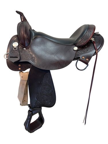 18 Inch Used High Horse Round Rock Gaited Trail Saddle 6870