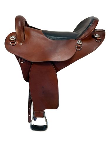 18 Inch Used Specialized Saddlery Endurance Saddle Medium Tree