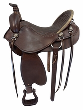 18 Inch Used Steele Trail Saddle Medium Tree