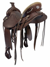 18 Inch Used Steele Trail Saddle Medium Tree