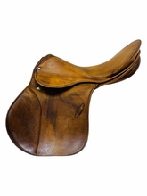PRICE REDUCED! 18 Inch Used Stubben Jump and Hunt Saddle B16 204