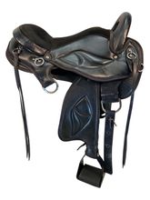 SOLD LAYAWAY 2025/10/09j  18 Inch Used Tennessean Endurance Saddle Plush Lite TPS 7915