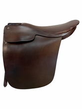 19.5Inch Used Blue Ribbon Leather Co Flat Saddle Narrow Tree