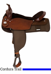 19" Fabtron The Big 'Un Trail Saddle, Extra Large Seat 7136