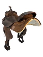 19 Inch Used Big Horn Cordura Trail Saddle 256