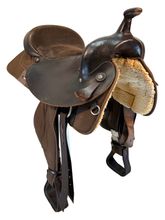 19 Inch Used Big Horn Cordura Trail Saddle 256