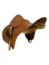 PRICE REDUCED! 19 Inch Used Cliff Barnsby Jumping Saddle 1945