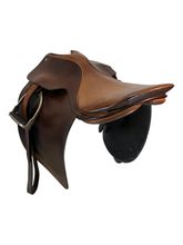 20 Inch Used Corinthian by Crosby Flat Seat Saddle 302