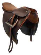 20 Inch Used Corinthian by Crosby Flat Seat Saddle 302