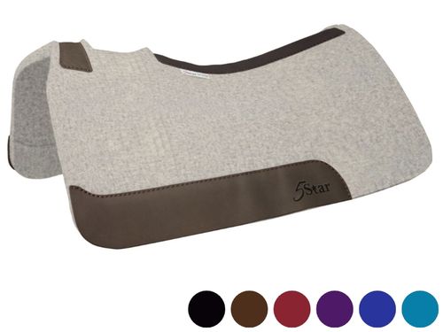 5 Star "The Barrel Racer" Barrel Saddle Pad 28"L x 30"D *free gift*
