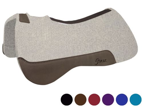 5 Star Full "The Reiner" Saddle Pad 32" L x 30" D *free gift*
