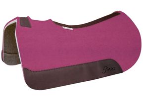5 Star Signature Series Suede Top Barrel Racer Saddle Pad, Round Back 28� x 30�