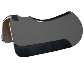 5 Star Signature Series Suede Top Barrel Racer Saddle Pad, Round Back 28� x 30�