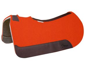 5 Star Signature Series Suede Top Barrel Racer Saddle Pad, Round Back 28� x 30�