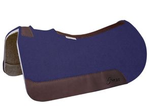 5 Star Signature Series Suede Top Barrel Racer Saddle Pad, Round Back 28� x 30�