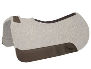 5 Star "The Barrel Racer" Barrel Saddle Pad, Round Back 28"L x 30"D *free gift*