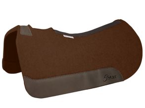 5 Star "The Barrel Racer" Barrel Saddle Pad, Round Back 28"L x 30"D *free gift*