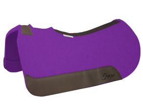 5 Star "The Barrel Racer" Barrel Saddle Pad, Round Back 28"L x 30"D *free gift*
