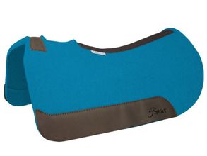 5 Star "The Barrel Racer" Barrel Saddle Pad, Round Back 28"L x 30"D *free gift*