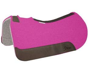 5 Star "The Barrel Racer" Barrel Saddle Pad, Round Back 28"L x 30"D *free gift*