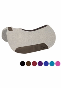 5 Star "The Barrel Racer" Saddle Pad, Round Front & Back 28"L x 30"D *free gift*