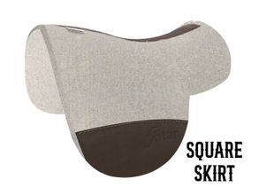 5 Star Treeless Saddle Pad 27.5"L x 38"D *free gift*