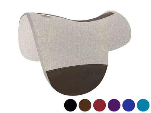 5 Star Treeless Saddle Pad 27.5"L x 38"D *free gift*