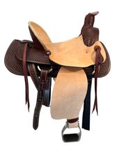 15in Dakota Hard Seat Ranch A-Fork Saddle 209af SAVE $160 CLEARANCE