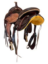 16in South Bend Saddle Co All Around Work & Trail Saddle 1124 SAVE $182 CLEARANCE