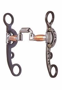 American Heritage Equine Antique Brown Argentine Bit 268-744