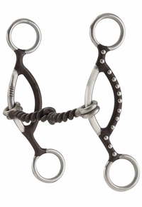 American Heritage Equine Antique Brown Sliding Gag Bit 255-781