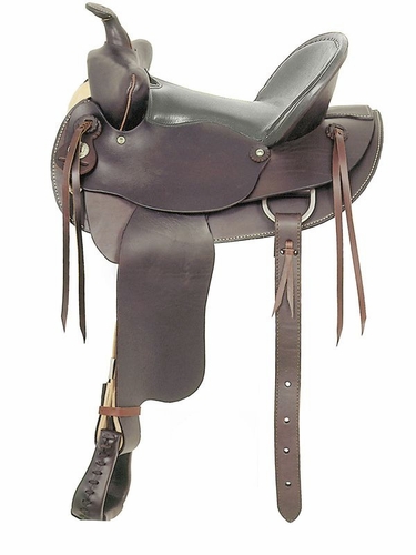 15" American Saddlery Bear Trap Rancher, Padded Seat 721-1 CLEARANCE $191