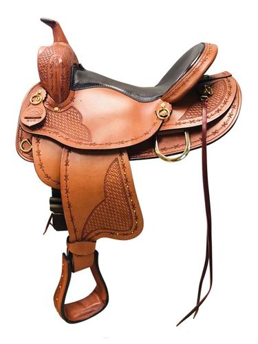 17in Big Horn Texas Best Hill Country Mule Trail III Saddle 938M SAVE $150 CLEARANCE