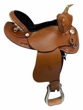 15" American Saddlery Ekto Five Barrel Racing Saddle 818 SAVE $142 CLEARANCE