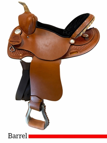 15" American Saddlery Ekto Five Barrel Racing Saddle 818 SAVE $142 CLEARANCE