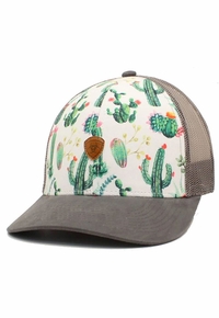 Ariat Ladies Cactus White Snapback Hat A300010605