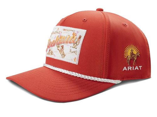 Ariat Ladies Snapback Yee Haw Patch Ball Cap A300093604