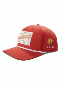 Ariat Ladies Snapback Yee Haw Patch Ball Cap A300093604