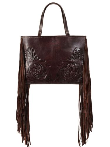 Ariat Cruiser Tote Leopardata – Borsa In Tela Con Manici In Pelle - 6