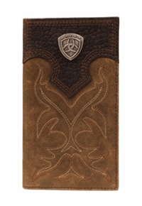 Ariat Mens Boot Stitched Rodeo Wallet with Emblem A3510844