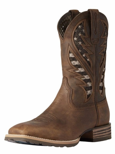 Ariat Mens Hybrid VentTEK Western Boot 10038340 SAVE $21 CLEARANCE